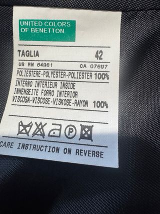 Americana Benetton Gris