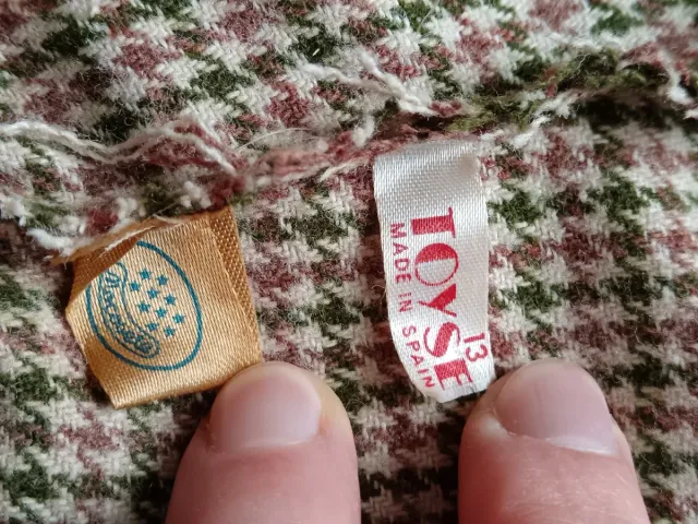 Abrigo Muñeco Baby Mocosete Toyse Vintage