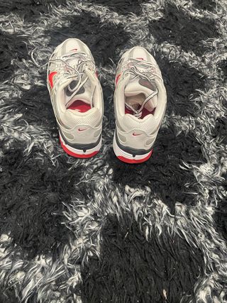 Zapatillas Nike Deportivas Hombre Blancas Rojas