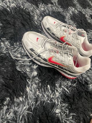 Zapatillas Nike Deportivas Hombre Blancas Rojas