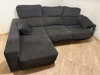 Sofá modular con chaiselongue