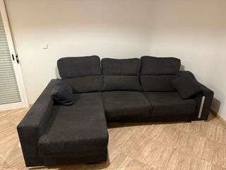 Sofá modular con chaiselongue