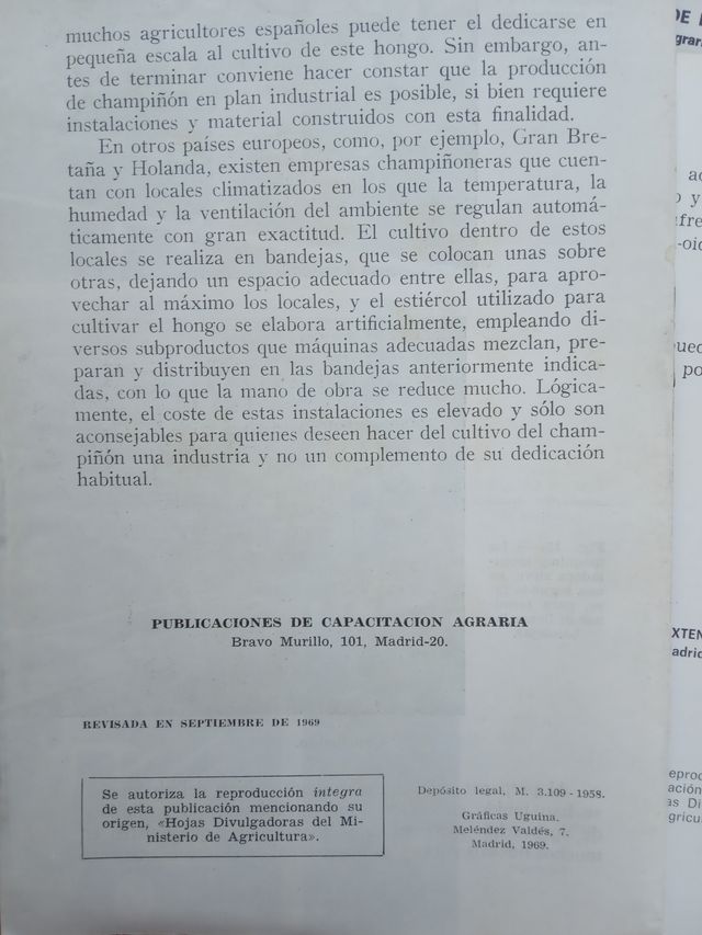 Hojas Divulgadoras Ministerio Agricultura