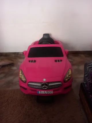 Coche Mercedes Niños Pequeños Rosa