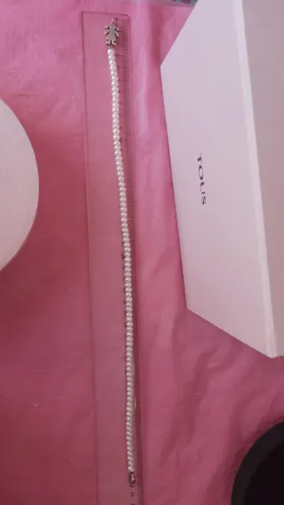 Conjunto Tous Perlas y Plata