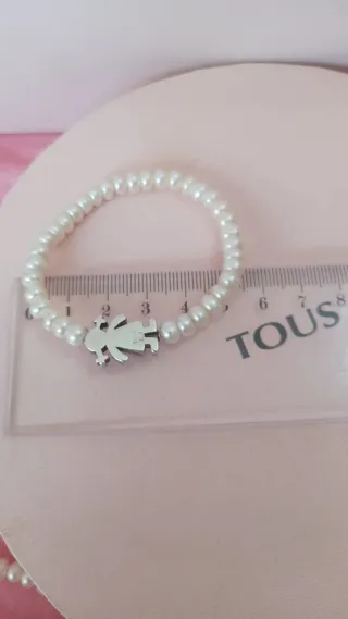 Conjunto Tous Perlas y Plata