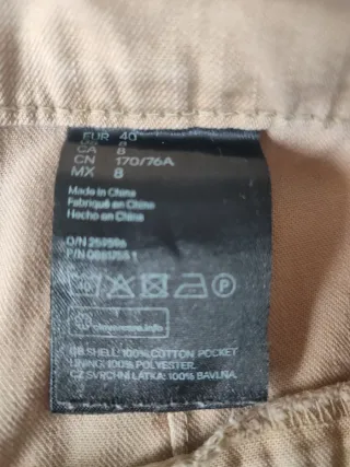 Pantalón H&M Beige