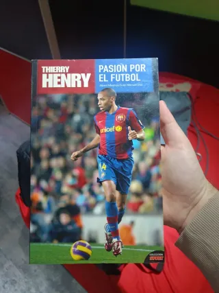 Libro Thierry Henry Pasión por el Fútbol