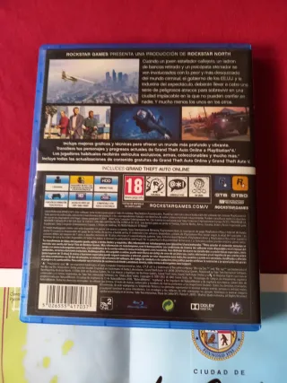 GTA V PS4 con Mapa Los Santos