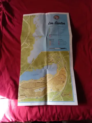 GTA V PS4 con Mapa Los Santos