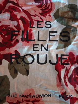 ROUJE Floral Print Tote Bag