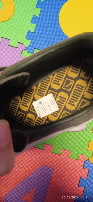 Zapatillas Puma Verde Oliva y Blanco