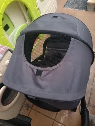 Carrito de bebé plegable