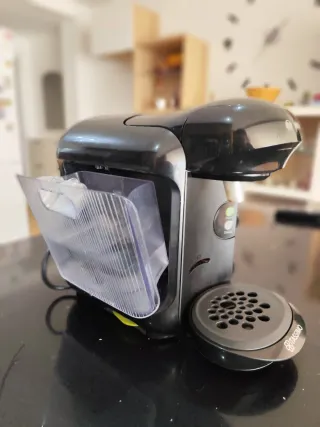 Cafetera Bosch Cápsulas Negra