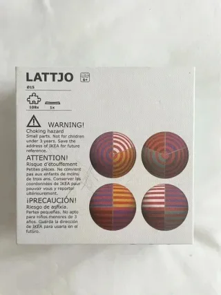Sfera Puzzle Lattjo IKEA