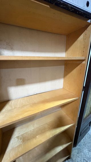 ESTANTERIA DE MADERA 5 BALDAS