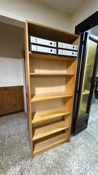 ESTANTERIA DE MADERA 5 BALDAS