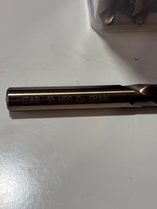 Broca Metal Cobalto HSS Co DIN 338N 10mm