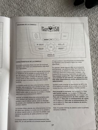 Bicicleta Elíptica iFit con progamas de entrenamie