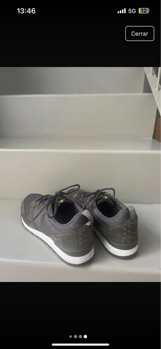 Zapatillas Scalpers Hombre Grises y verdes.0