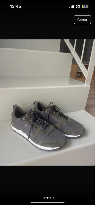 Zapatillas Scalpers Hombre Grises y verdes.0