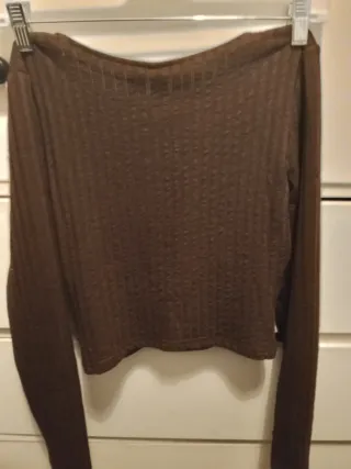 Top marrón Divided S