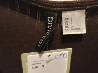 Top marrón Divided S