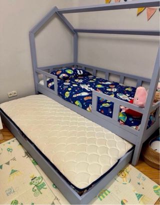 Cama infantil casita con cajón