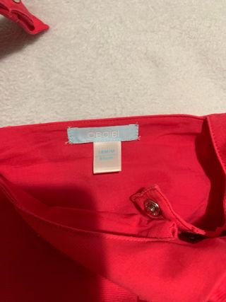 Vestido y braguita rosa fucsia niña