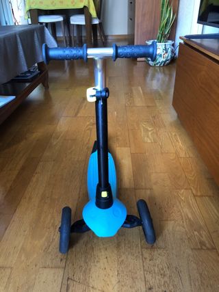 Patinete infantil 3 ruedas azul