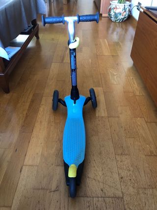 Patinete infantil 3 ruedas azul