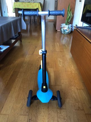 Patinete infantil 3 ruedas azul