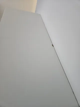 Armario IDANÄ blanco puertas plegables