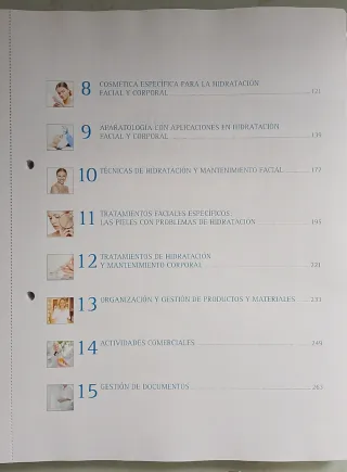 Libro de Actividades en cabina de estética