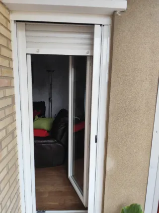 Puerta blanca PVC oscilobatiente 745x2010 1 hoja