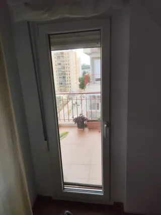 Puerta blanca PVC oscilobatiente 745x2010 1 hoja