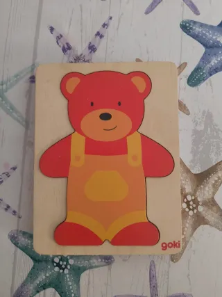 Puzzle Goki Oso por Tamaño