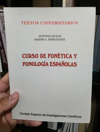 Libro curso de fonética fonologia españolas ENVIO