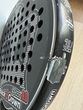 Pala de pádel Black Crown Piton 9.0