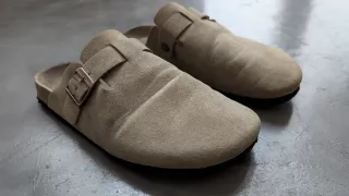 Birkenstock Boston Ante Beige