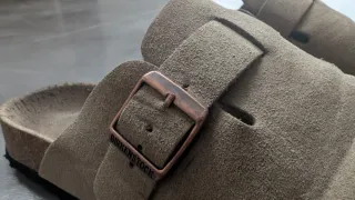 Birkenstock Boston Ante Beige