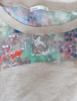 Lote 4 Camisetas Manga Larga Mujer Talla L