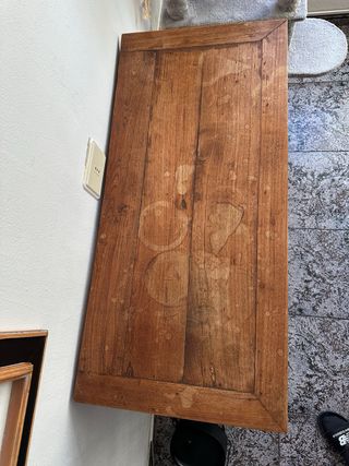 Cómoda de madera con 5 cajones