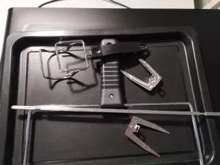 Horno convencional con grill. Silvercrest negro.