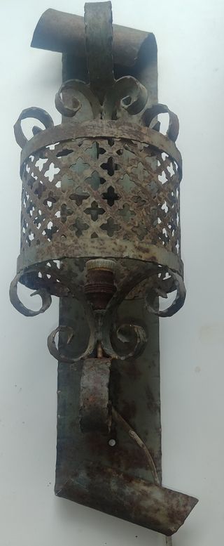 Apliques de forja para pared (2 unidades)