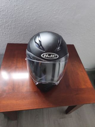Casco HJC F70 Negro Mate Talla XL
