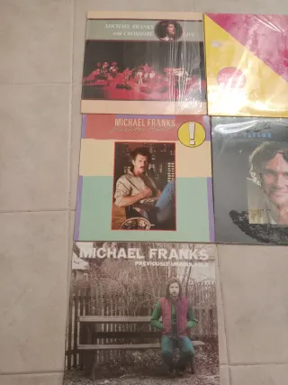 Vinilos Michael Franks y James Taylor