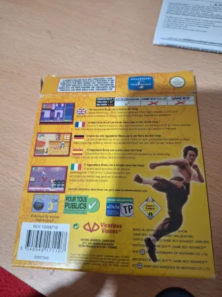 Bruce Lee game boy advance GBA