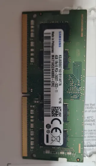 Memoria RAM Samsung DDR4 4GB PC4-2400