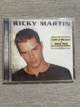 CD Ricky Martin Livin' La Vida Loca